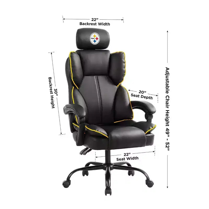 Silla de oficina NFL Pittsburgh Steelers Champ