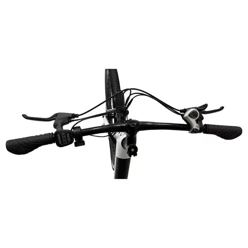 Bicicleta eléctrica tipo crucero Soar Adult City ST 350 de 27.5'' con cuadro de paso bajo