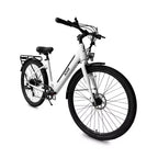 Bicicleta eléctrica tipo crucero Soar Adult City ST 350 de 27.5'' con cuadro de paso bajo