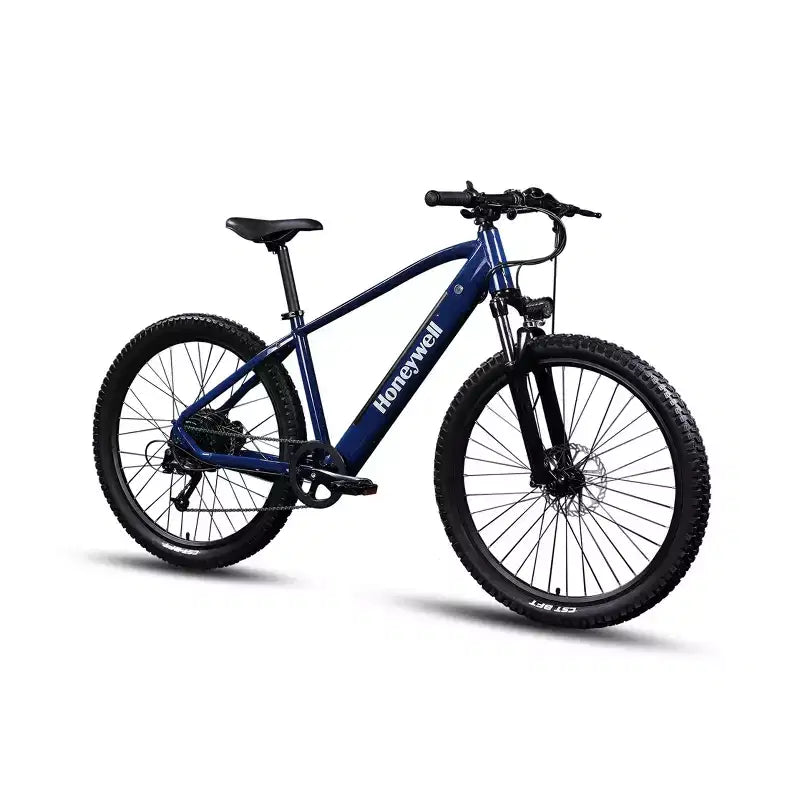 Bicicleta eléctrica de montaña Honeywell El Capitan Step Over de 27.5" - Azul