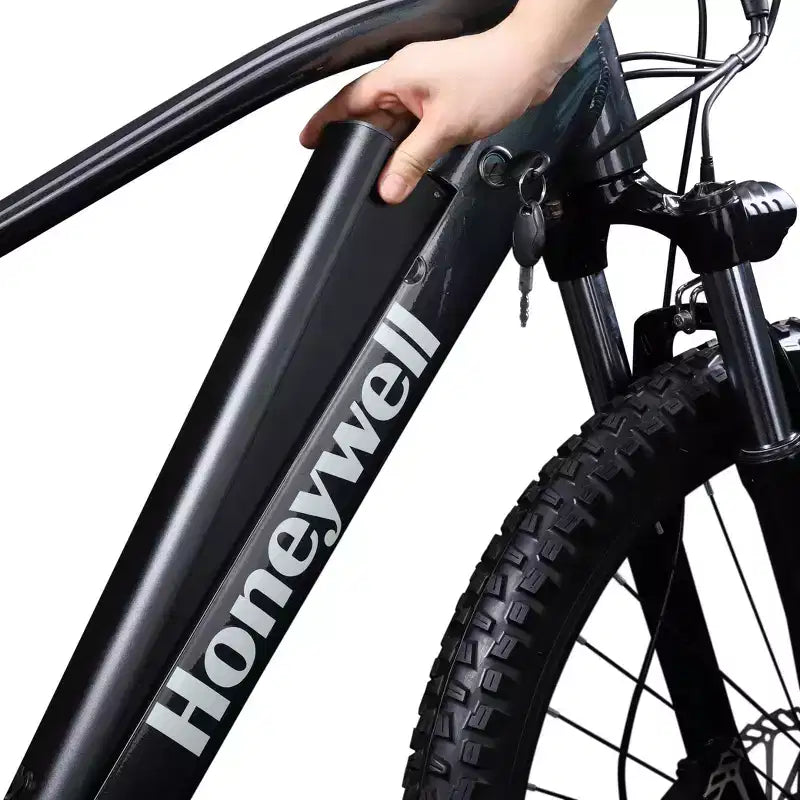 Bicicleta eléctrica de montaña Honeywell El Capitan Step Over de 27.5" - Azul
