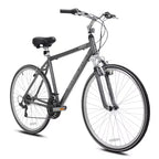 Bicicleta híbrida Kent Ridgeway Sport para hombre, rodado 700c/28", gris