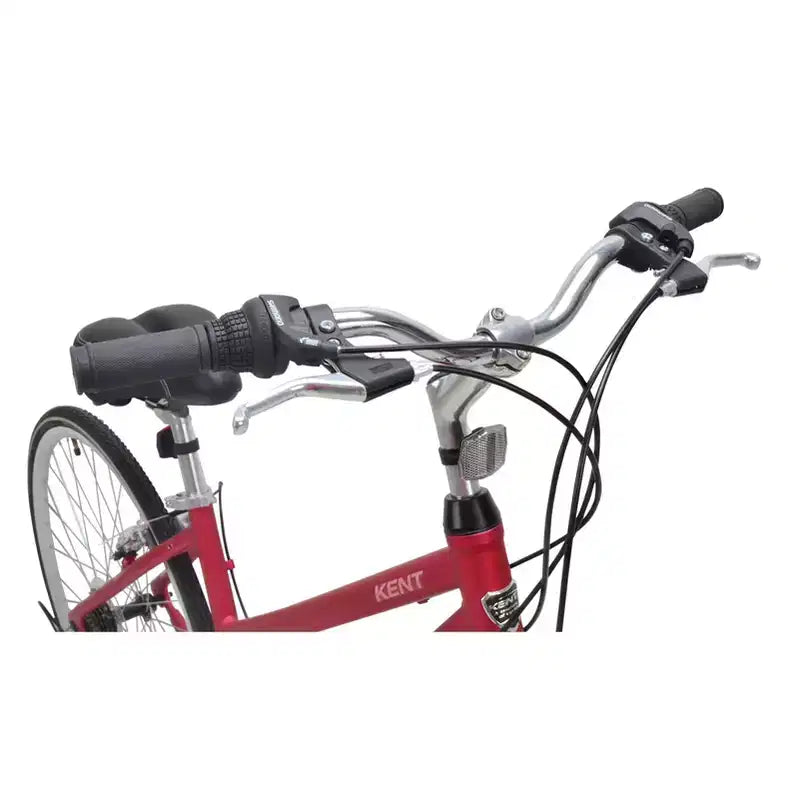 Bicicleta híbrida Kent para mujer Ridgeway Sport 700c/28" - Roja