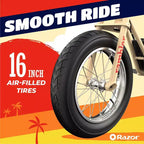 Patinete eléctrico Razor Rambler Step Over - Beige: motor de 350 W, velocidad de 25 km/h