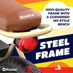 Patinete eléctrico Razor Rambler Step Over - Beige: motor de 350 W, velocidad de 25 km/h