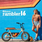 Patinete eléctrico Razor Rambler Step Over - Beige: motor de 350 W, velocidad de 25 km/h