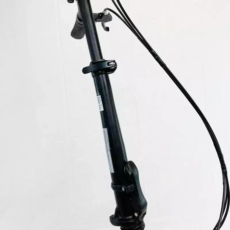 Bicicleta plegable ZiZZO Ferro 7 velocidades de acero de 20 pulgadas - Amarilla