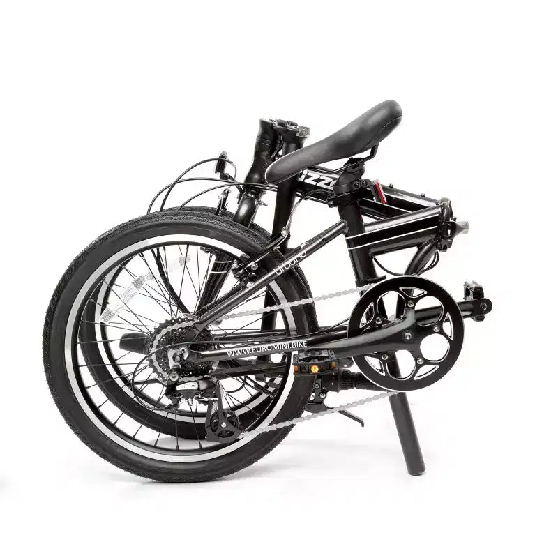 Bicicleta plegable de aluminio ZiZZO Urbano de 8 velocidades y 20" - Gris