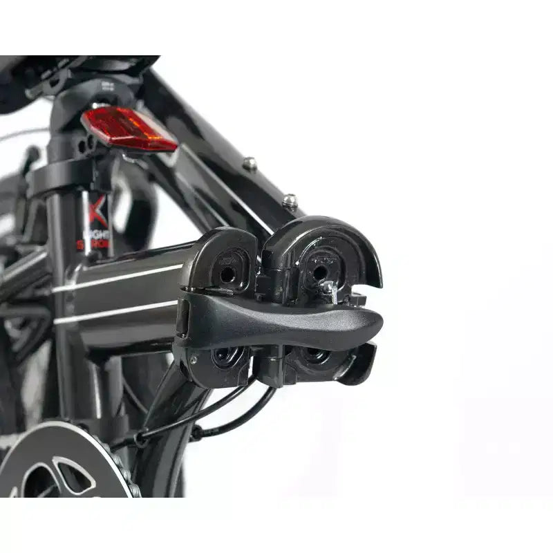Bicicleta plegable de aluminio ZiZZO Urbano de 8 velocidades y 20" - Gris