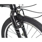 Bicicleta plegable de aluminio ZiZZO Urbano de 8 velocidades y 20" - Gris