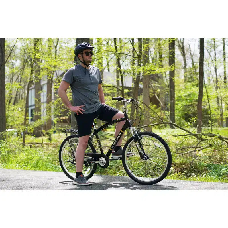Bicicleta Kent Avondale Cruiser de 26" para hombre - Negro