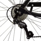 Bicicleta cómoda Huffy Sienna de 27.5" para mujer - Negra