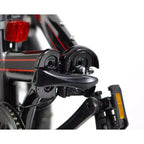 Bicicleta plegable de aluminio ZiZZO Via de 20" y 7 velocidades - Negra