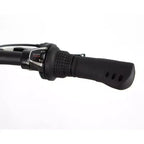 Bicicleta plegable de aluminio ZiZZO Via de 20" y 7 velocidades - Negra