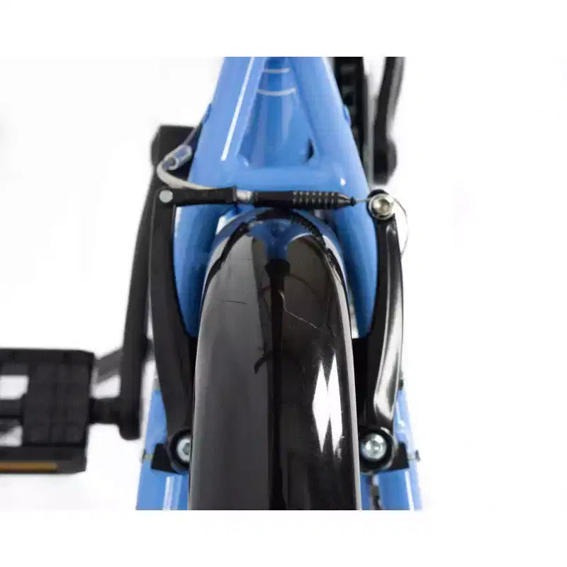 Bicicleta plegable ZiZZO Via de aluminio de 7 velocidades y 20" - Azul Cielo