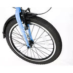 Bicicleta plegable ZiZZO Via de aluminio de 7 velocidades y 20" - Azul Cielo