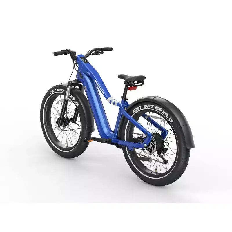 Bicicleta de Montaña Eléctrica OKAI Ranger 26" Step Over - Azul Marino