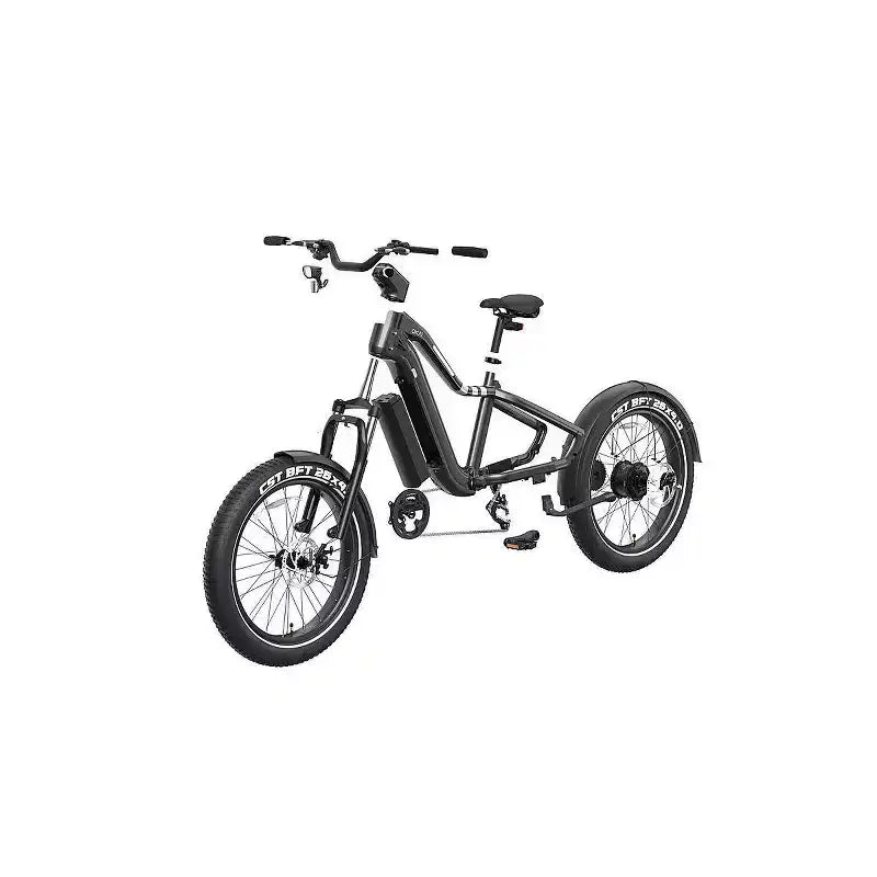 OKAI Ranger 26" Bicicleta eléctrica con barra alta - Negra