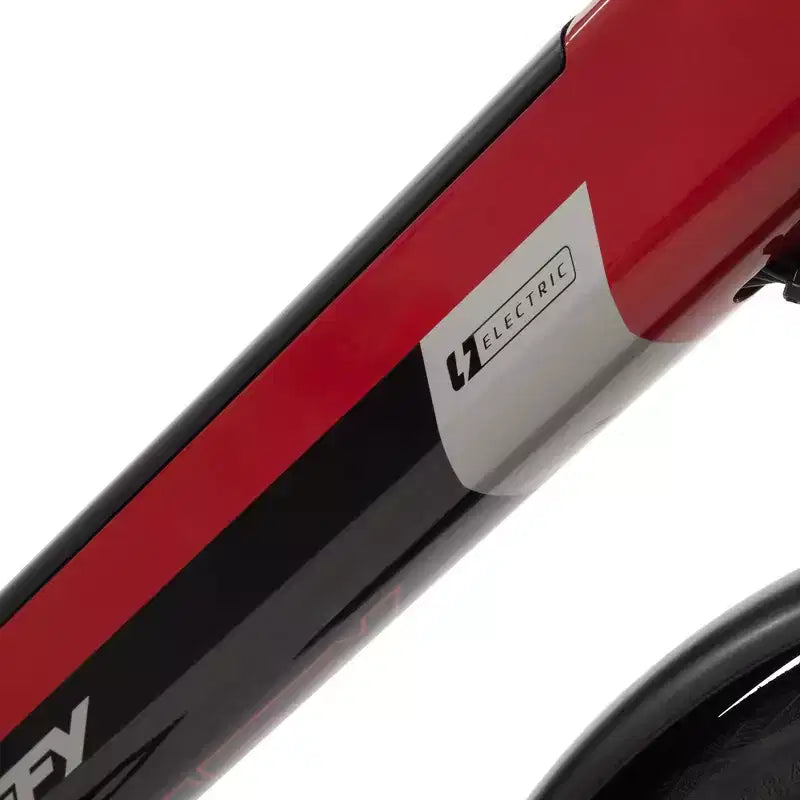 Bicicleta eléctrica Huffy Lyndon Step-Through - Ruedas de 27.5" - 20 MPH - 36V - Roja