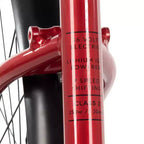 Bicicleta eléctrica Huffy Lyndon Step-Through - Ruedas de 27.5" - 20 MPH - 36V - Roja