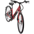Bicicleta eléctrica Huffy Lyndon Step-Through - Ruedas de 27.5" - 20 MPH - 36V - Roja