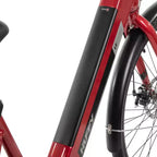Bicicleta eléctrica Huffy Lyndon Step-Through - Ruedas de 27.5" - 20 MPH - 36V - Roja
