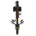 Bicicleta eléctrica tipo crucero Hover 1 Adult Altai Pro R750 de 20" con barra superior baja - Amarilla