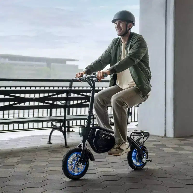 Bicicleta eléctrica plegable Jetson Bolt X de 12" - Negra