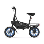 Bicicleta eléctrica plegable Jetson Bolt X de 12" - Negra