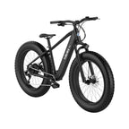 Bicicleta de montaña eléctrica Hiboy Adult P6 de 26" con barra alta - Negro
