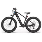 Bicicleta de montaña eléctrica Hiboy Adult P6 de 26" con barra alta - Negro