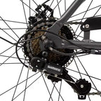 Bicicleta eléctrica Huffy Vienna de 27.5" y 36 V para adultos - Gris mate