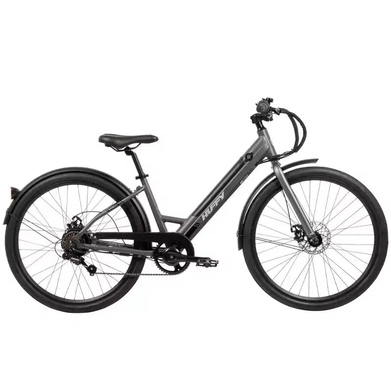 Bicicleta eléctrica Huffy Vienna de 27.5" y 36 V para adultos - Gris mate