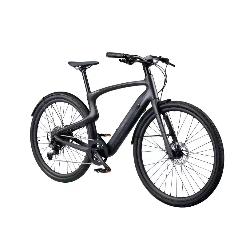 Urtopia Adult Carbon 1 Pro Smart 27.64'' Bicicleta eléctrica cruiser con cuadro alto - Negro M