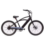 Bicicleta eléctrica tipo crucero para adultos GOTRAX Shoreline de 27.5" con barra superior baja - Negra