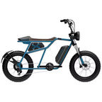 Bicicleta eléctrica tipo crucero Hover 1 Adult Altai R500 de 20" con barra alta - Azul