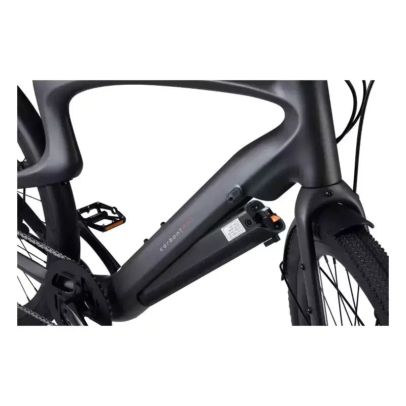 Bicicleta crucero eléctrica inteligente Urtopia Adult Carbon 1 Pro Step-Over de 27,64'' - Negro S
