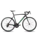 Bicicleta de Carretera HILAND 700C, Bicicleta de Carreras de 14 Velocidades, Bicicleta Urbana para Hombres y Mujeres