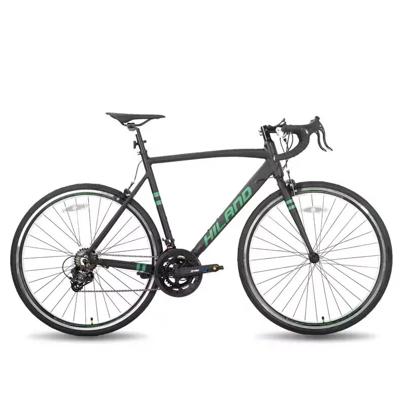 Bicicleta de Carretera HILAND 700C, Bicicleta de Carreras de 14 Velocidades, Bicicleta Urbana para Hombres y Mujeres
