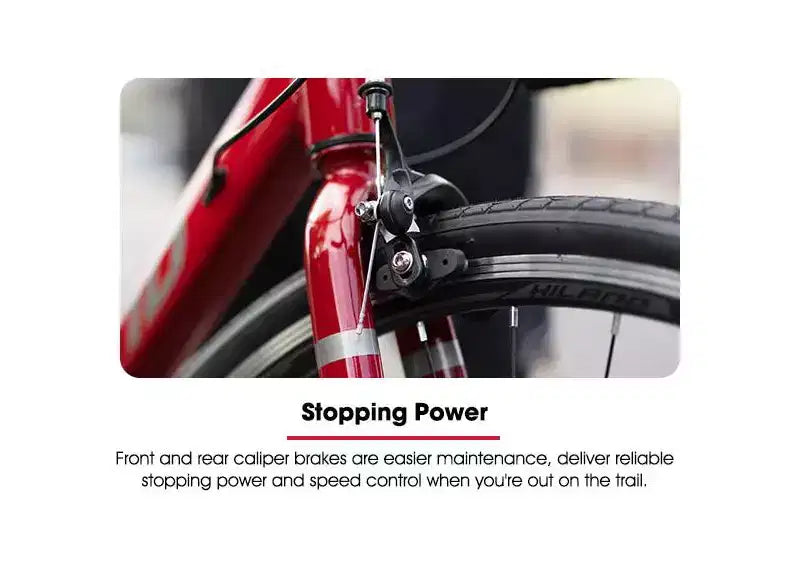 Bicicleta de Carretera HILAND 700C, Bicicleta de Carreras de 14 Velocidades, Bicicleta Urbana para Hombres y Mujeres