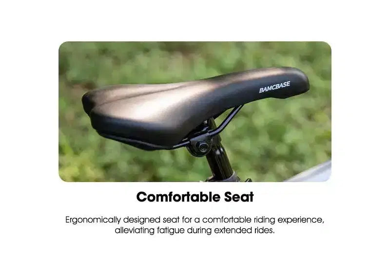 BAMCBASE Agave Mountain Bike, Bicicleta de Montaña para Hombres y Mujeres con 21 Velocidades, Cuadro de Acero de Alta Resistencia, Freno en V, Bicicleta Rígida para Adultos