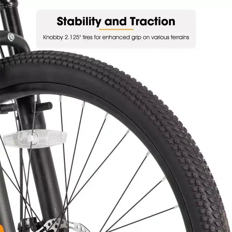 Bicicleta de montaña HILAND Ridge de 26 y 27.5 pulgadas para hombre, 21 velocidades