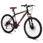 Bicicleta de montaña HILAND 26 para hombre y mujer, rueda de 3/6/multirrayos, 18 velocidades