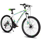 Bicicleta de montaña HILAND 26 para hombre y mujer, rueda de 3/6/multirrayos, 18 velocidades