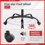 FDW Silla Gaming Silla de Oficina con Soporte Lumbar Silla de Videojuegos de Cuero PU para Adultos
