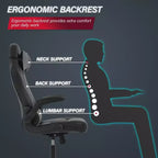Silla de juego BestMassage Silla de escritorio para computadora con soporte lumbar Tapicería y base de silla giratoria con ruedas para juegos de PC y uso ejecutivo