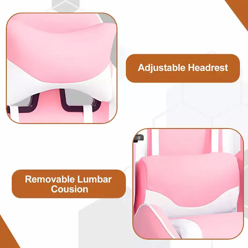 Silla de oficina para videojuegos BestMassage Racing con función de masaje, apoyo lumbar, cuero sintético, para adultos