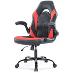 Silla Gaming Ultimate JIONJOY: Ergonómica, Cuero PU, Silla Ejecutiva de Escritorio con Reposabrazos Abatibles