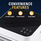 Acondicionador de aire compacto Newair de 8,000 BTU