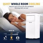 Acondicionador de aire compacto Newair de 8,000 BTU